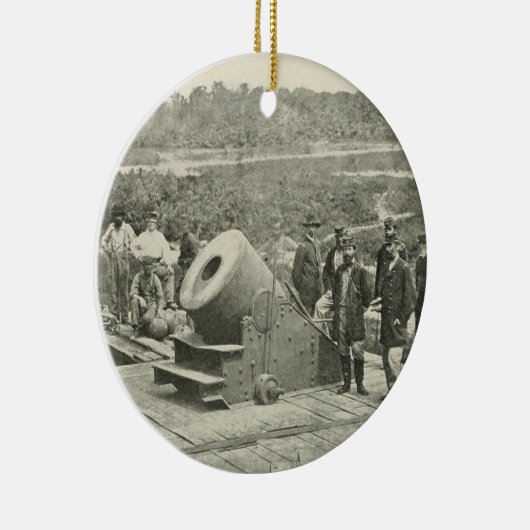 Der zivile Kriegs-Diktator Siege Mortar in Keramikornament (Rechts)