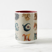 Der Zodiac-Becher Tasse (Zentrum)