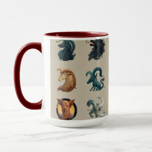 Der Zodiac-Becher Tasse