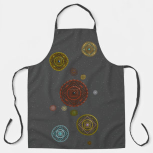 Der Zodiac Mandalas All-Over Druck Schürze