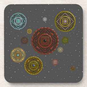 Der Zodiac Square Coaster Untersetzer