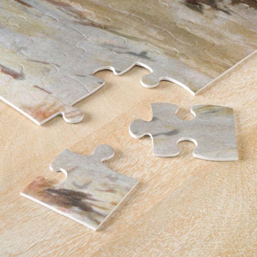 Der Zoll kämpft gegen Charles Marion Russell Puzzle (Seite)