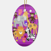 Der Zoo Keramik Ornament (Links)