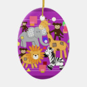 Der Zoo Keramik Ornament (Vorne)