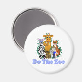 Der Zoo Magnet (Vorderseite/Rückseite)