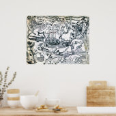 Der Zoo Poster (Küche)