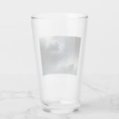 Der Zorn der Meere (von Ivan Aivazovsky) Glas (Rückseite)