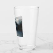 Der Zorn der Meere (von Ivan Aivazovsky) Glas (Links)