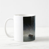 Der Zorn der Meere (von Ivan Aivazovsky) Kaffeetasse (Links)