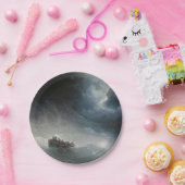 Der Zorn der Meere (von Ivan Aivazovsky) Pappteller (Party)