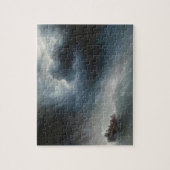 Der Zorn der Meere (von Ivan Aivazovsky) Puzzle (Vertikal)