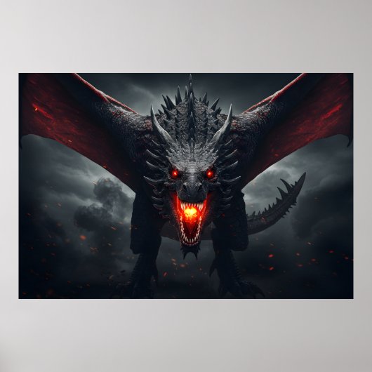 Der Zorn des Drachen Poster (Vorne)
