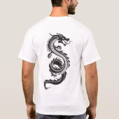 Der Zorn des Drachen T-Shirt (Rückseite)