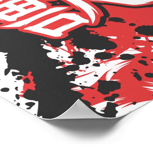 Der Zorn des Panda Poster (Ecke)