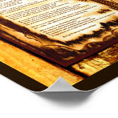 Der Zorn in seinen Händen Poster (Ecke)