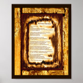 Der Zorn in seinen Händen Poster (Vorne)