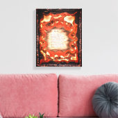 Der Zorn Leinwanddruck (Insitu (Wohnzimmer))