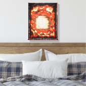 Der Zorn Leinwanddruck (Insitu (Schlafzimmer))