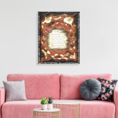 Der Zorn Leinwanddruck (Insitu (Wohnzimmer))