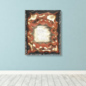 Der Zorn Leinwanddruck (Insitu (Holzboden))