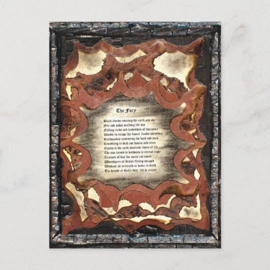 Der Zorn Postkarte (Vorderseite)