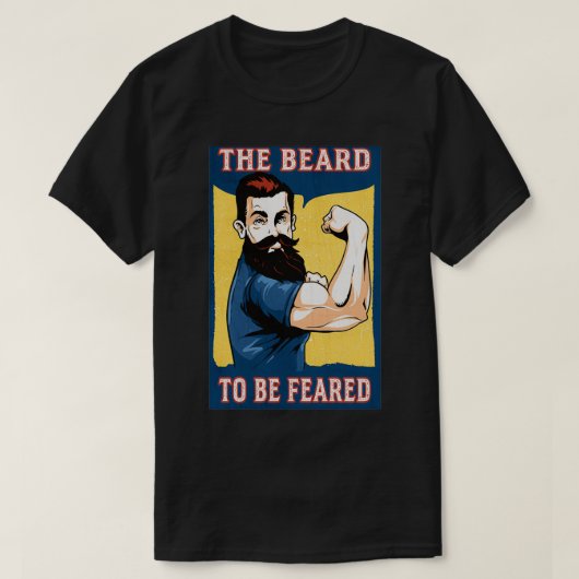 Der zu befürchtende Bart Classic TShirt (Design vorne)