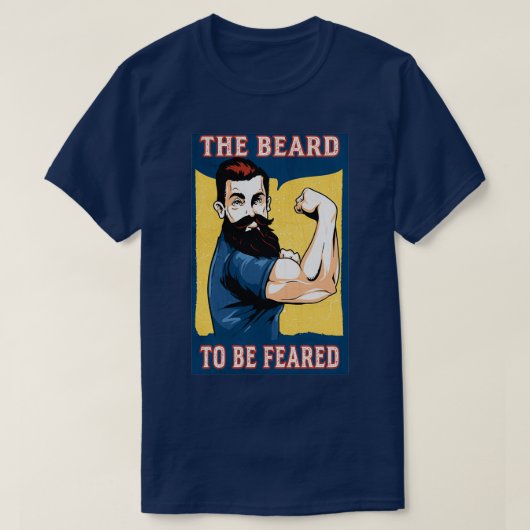 Der zu befürchtende Bart T-Shirt (Design vorne)