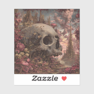 Der Zucker der Verwesung – Gothic Surrealist T-Shi Aufkleber