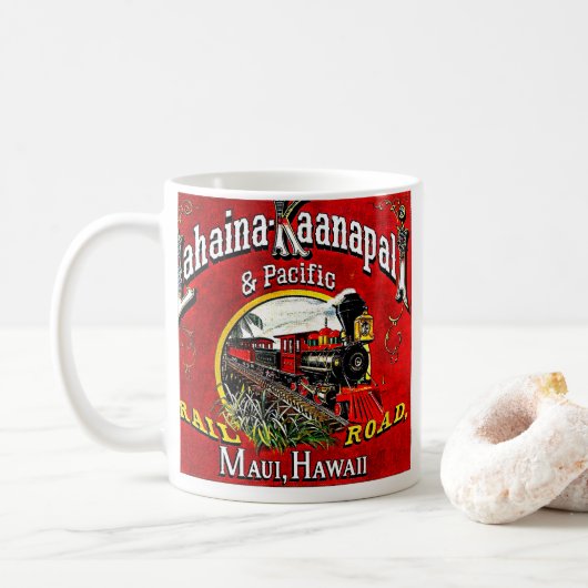 Der Zuckerkraftzug mit Baldwin Locomotives T-S Kaffeetasse (Mit Donut)