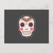 Der Zuckerschädel Postkarte (Vorderseite)