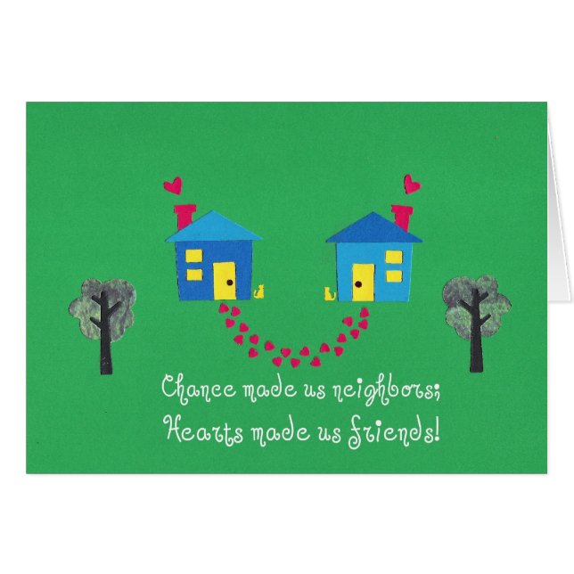 Der Zufall hat uns zu Nachbarn gemacht... (Vorderseite (Horizontal))