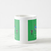 Der Zufall hat uns zu Nachbarn gemacht... Kaffeetasse (Mittel)