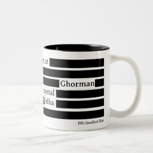 DER ZUFÄLLIGE LEAK ZWEIFARBIGE TASSE