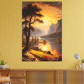 Der Zufluchtsort der Ruhe Leinwanddruck (Insitu (Wohnzimmer))