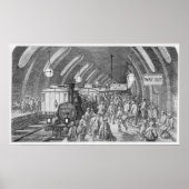 Der Zug der Arbeiter Poster (Vorne)