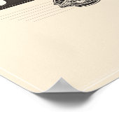 Der Zug ist leidgetan. Ein ASL-Klassenposter. Poster (Ecke)