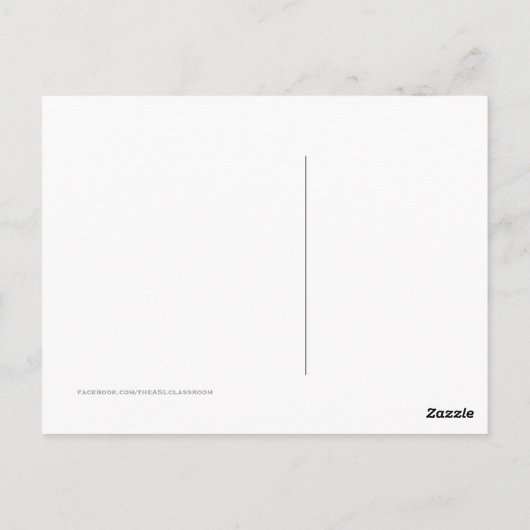 Der Zug ist leidgetan. eine Postkarte (Rückseite)