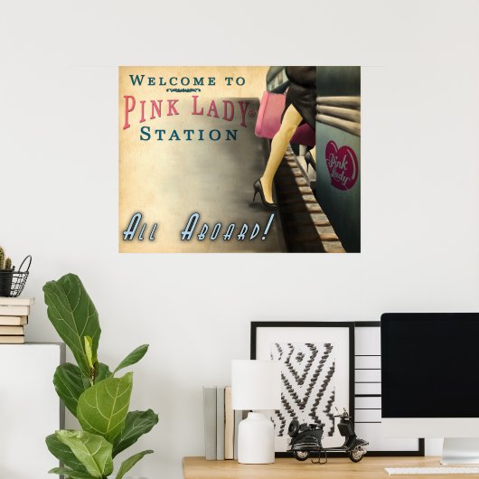 Der Zug Poster (Heimbüro)