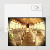 Der Zug [Postkarte] Postkarte (Vorne/Hinten)