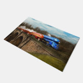 Der Zug - Retro - treffen Sie die Royals 1938 Fußmatte (Schrägansicht)