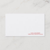 Der Zug-Telefonkarte der Kinder Telefonnummerkarte (Rückseite)