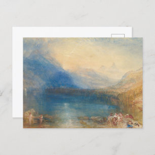Der Zuger See, JMW Turner Postkarte