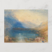 Der Zuger See, JMW Turner Postkarte (Vorderseite)