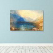 Der Zuger See Joseph Mallord William Turner Leinwanddruck (Insitu (Holzboden))
