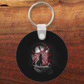 Der Zuhause-Zucker Schlüsselanhänger (Rückseite)