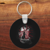 Der Zuhause-Zucker Schlüsselanhänger (Vorderseite)