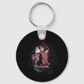 Der Zuhause-Zucker Schlüsselanhänger (Rückseite)