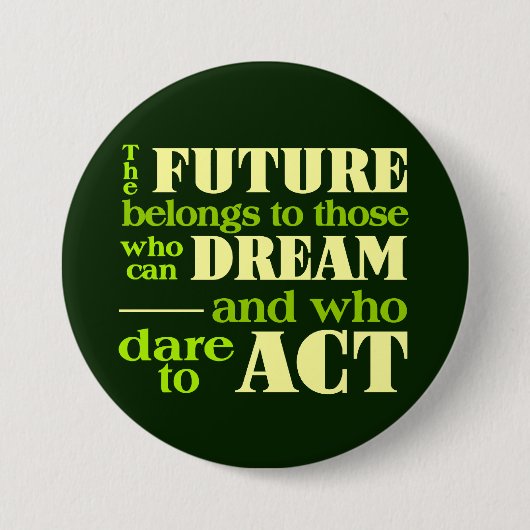 Der zukünftige Knopf Button (Vorderseite)