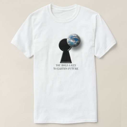 Der zukünftige Umweltaktivismus der Erde T-Shirt (Design vorne)