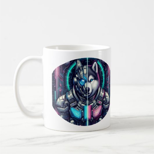 Der zukünftige Wolf Kaffeetasse (Links)